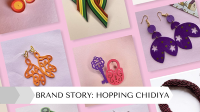 Hopping Chidiya: Creating Handmade Eco-friendly Paper Accessories