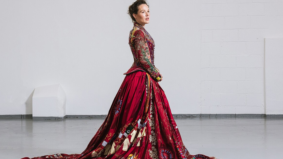 Kirstie Macleod: The Red Dress Embroidery