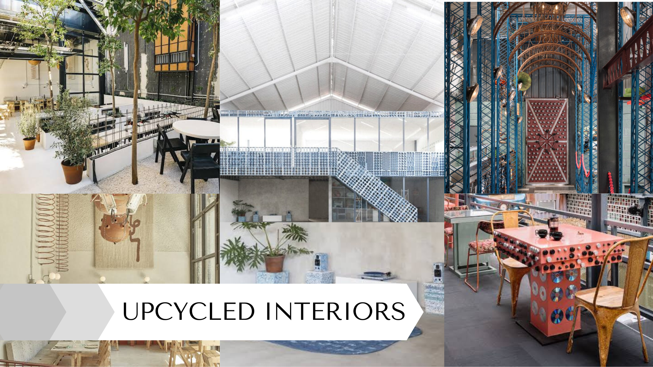 Creative Reuse: Architectural Spaces with Upcycled Interiors – REFASH