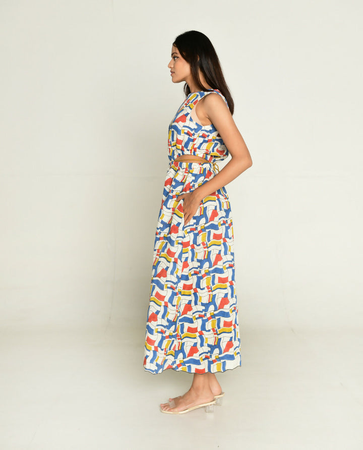 Esher Side Cut Dress