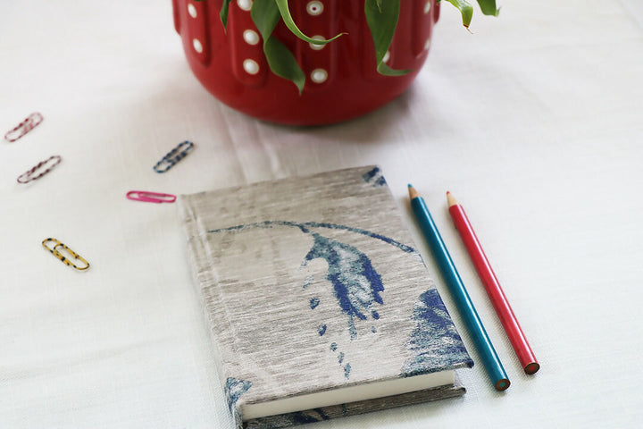 Blue Print Mini Notebook