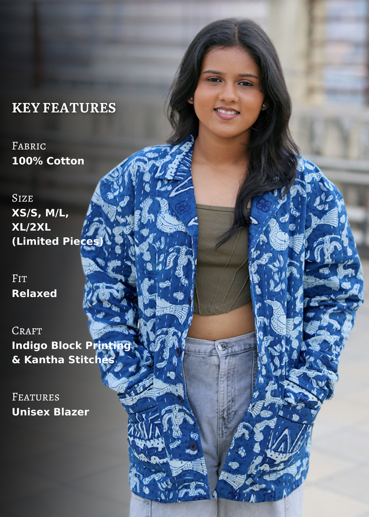 Parwaz Unisex Blazer - Kanan