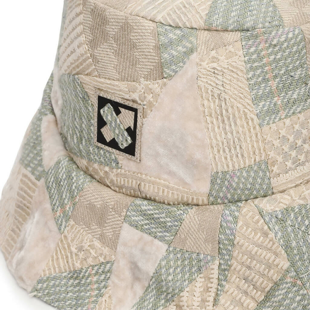 Fabric Shreds Bucket Hat