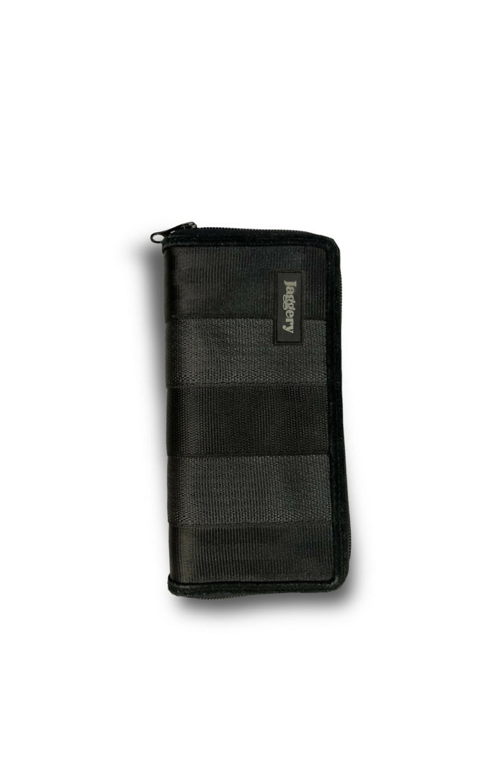 Noir Unisex Wallet in Seat Belts