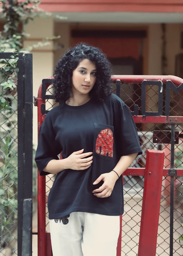 'Haathi' Unisex Woven Tee