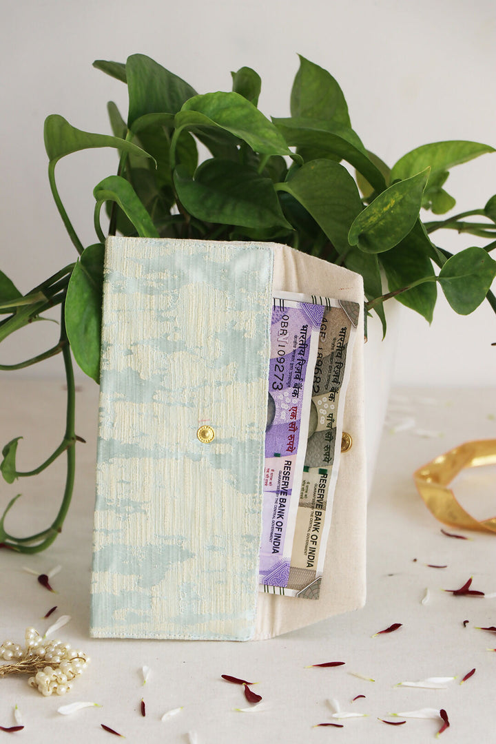 Teal Blue Money Envelope
