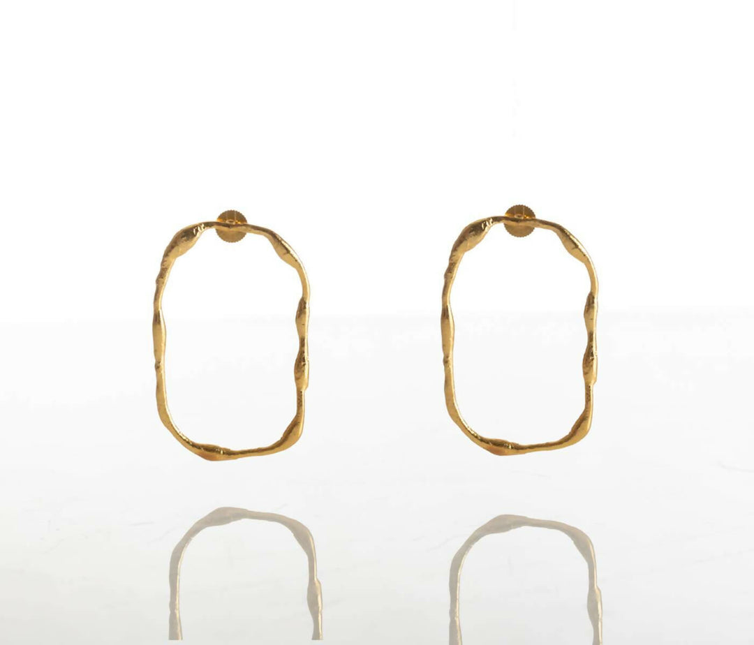 Dawn Oval Earrings