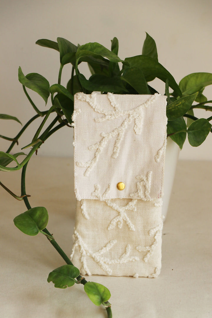 Cotton Leaf Cutlery Case