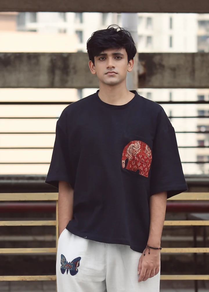 'Haathi' Unisex Woven Tee
