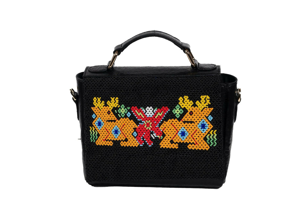Dhara Jungle Beadwork Purse