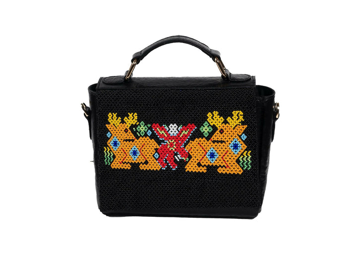 Dhara Jungle Beadwork Purse