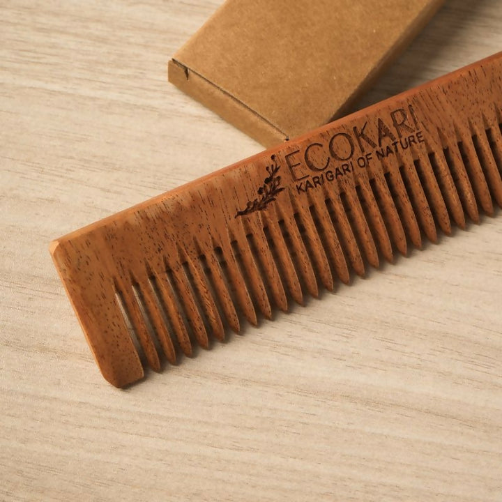 Men’s Neem Wooden Pocket Comb
