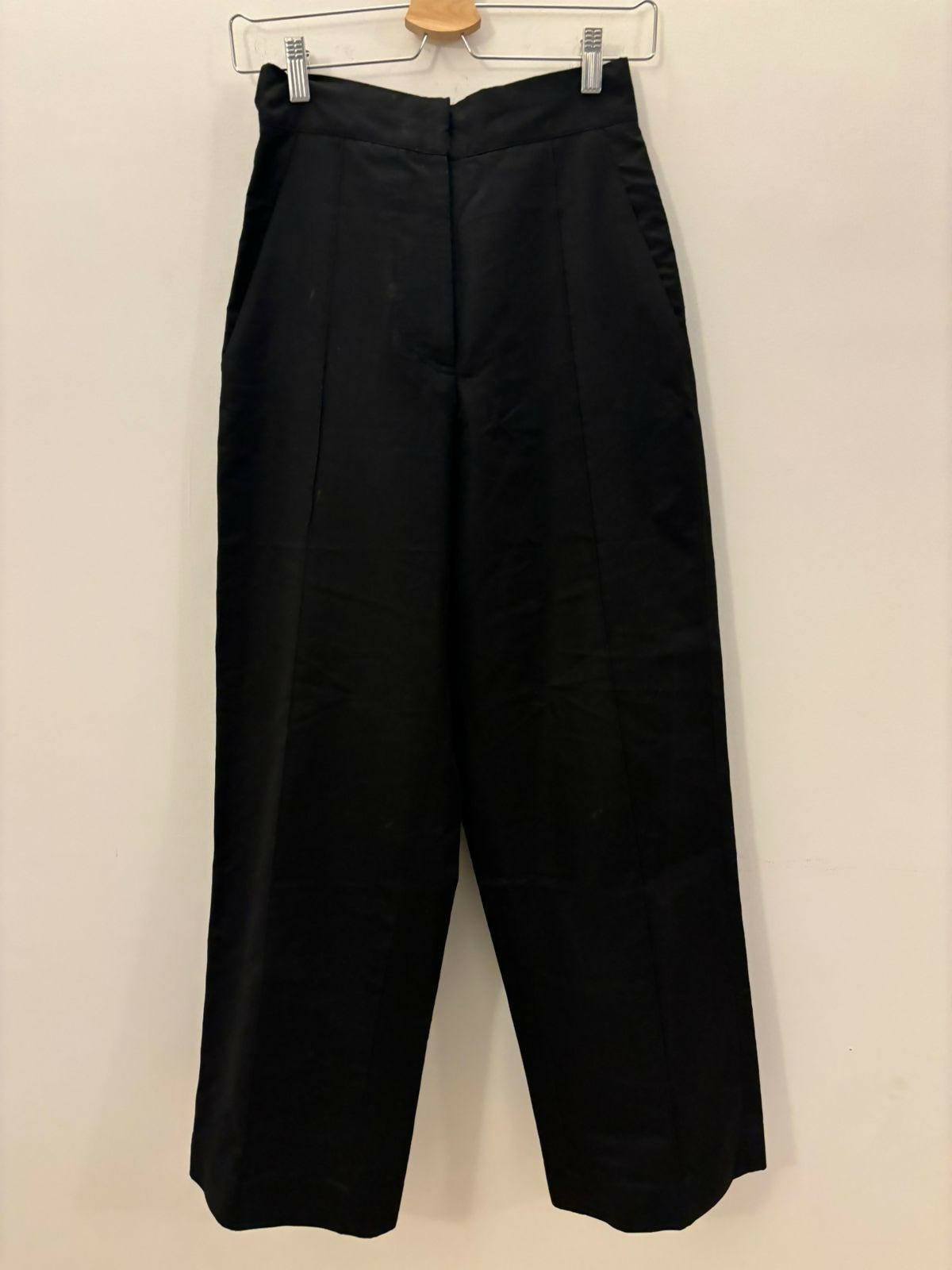 High-Waisted Tailored Trousers
