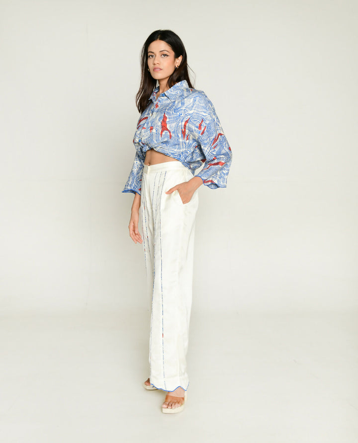 Ponzo White Pant