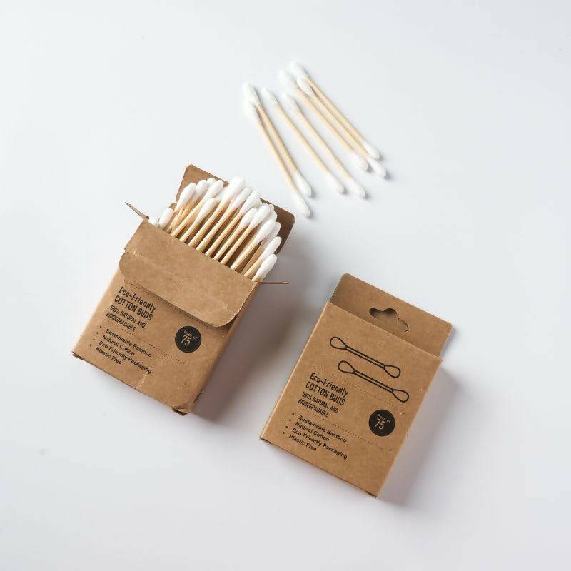 Bamboo Cotton Buds (Set of 2)