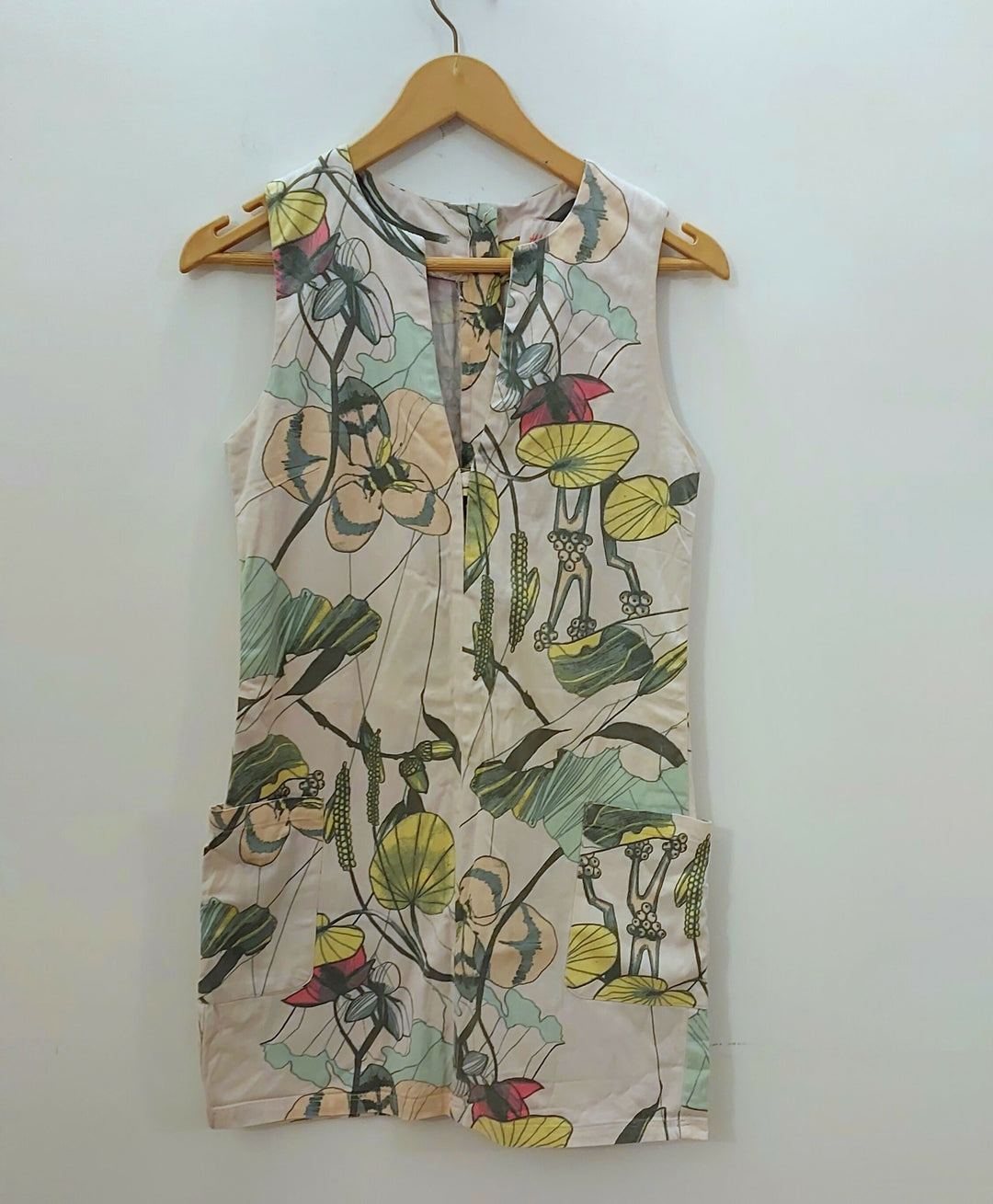 Printed Sleeveless Top