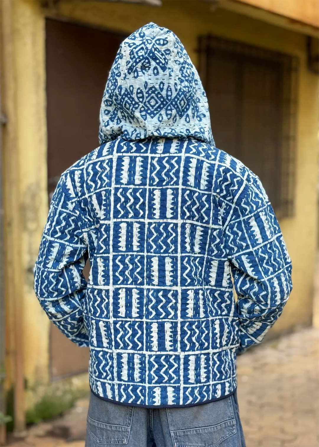 Vayu Reversible Hooded Jacket - Neel