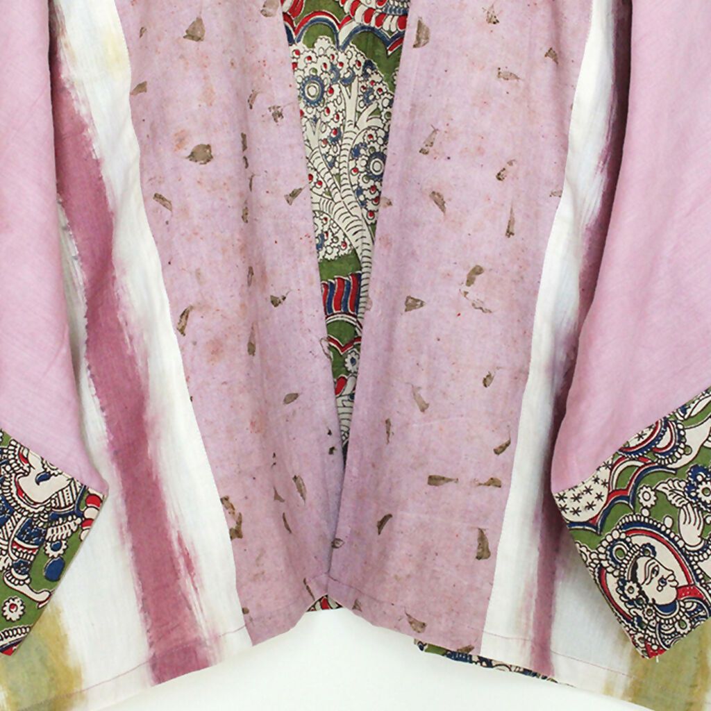 Pink-Green Himgiri Breezy Jacket