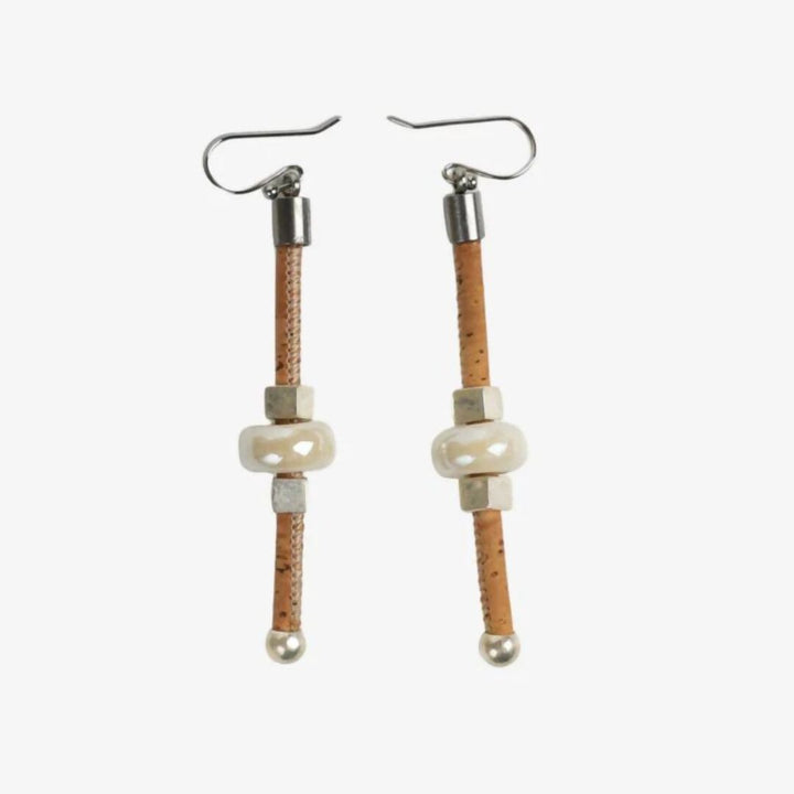 Ceramic Lineage Cork Earring