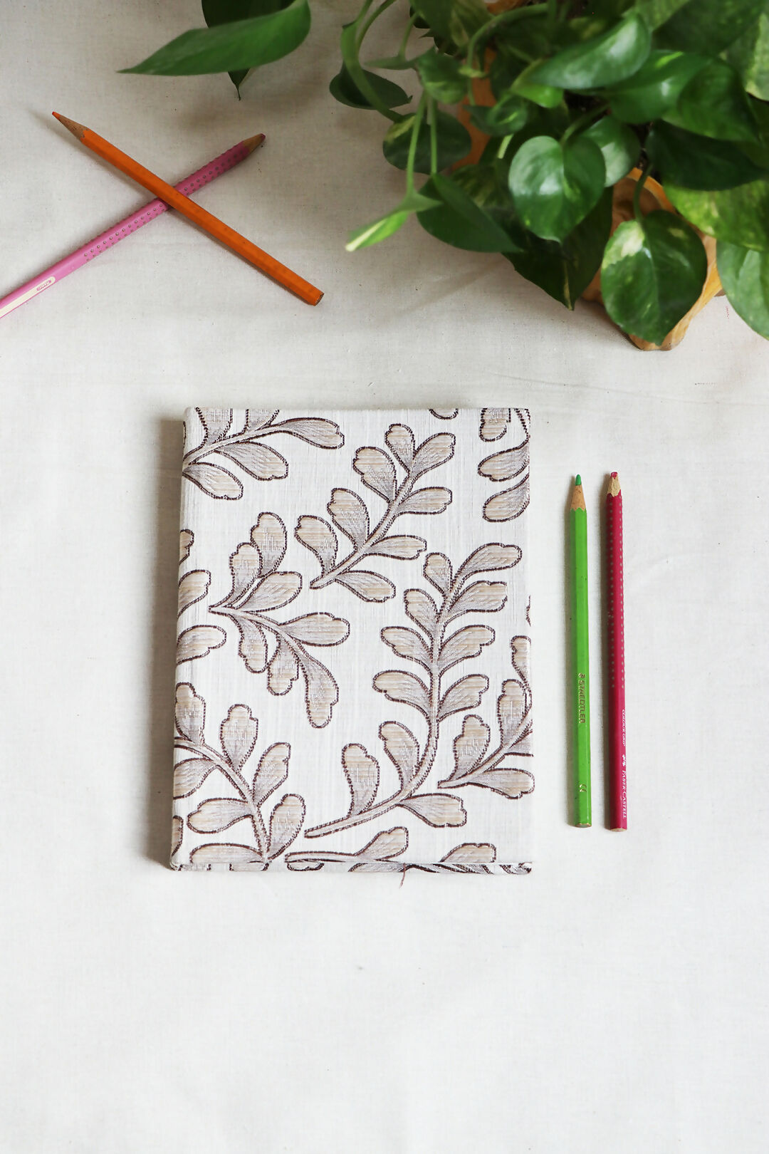 Leaves Printed Notebook
