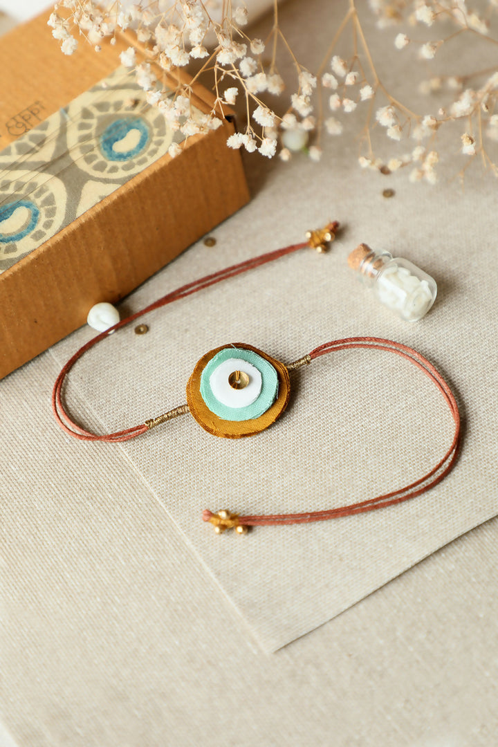 Blue Artisanal Rakhi
