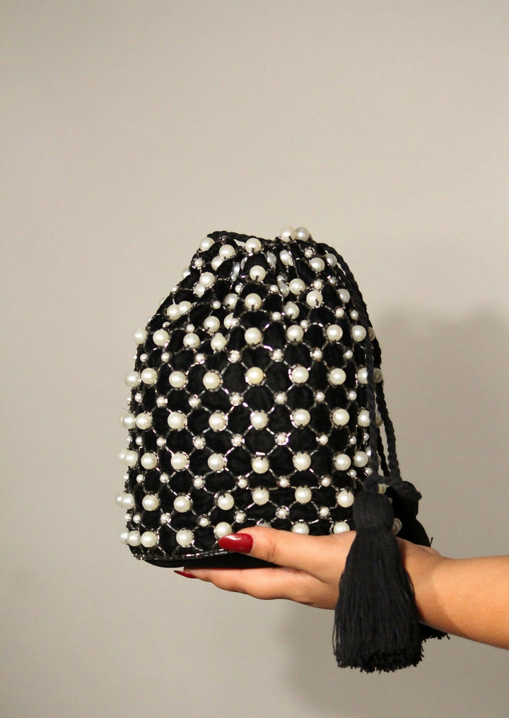 Symmetra Beaded Bag