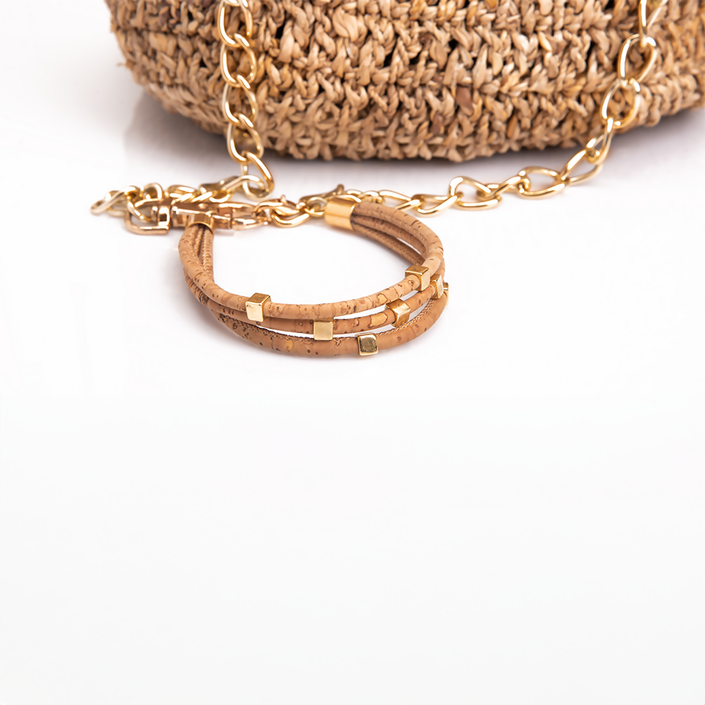 Bracelet Mini Bucket Bag - Natural