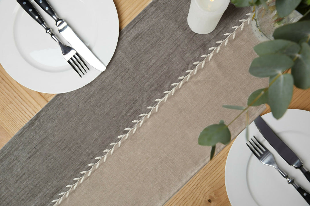 Earth - Linen Table Runner
