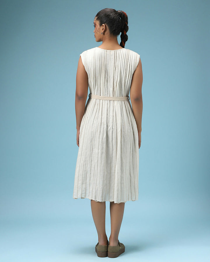 White Chandni Dress