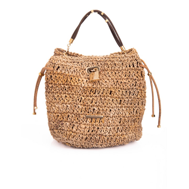 Bracelet Mini Bucket Bag - Brown