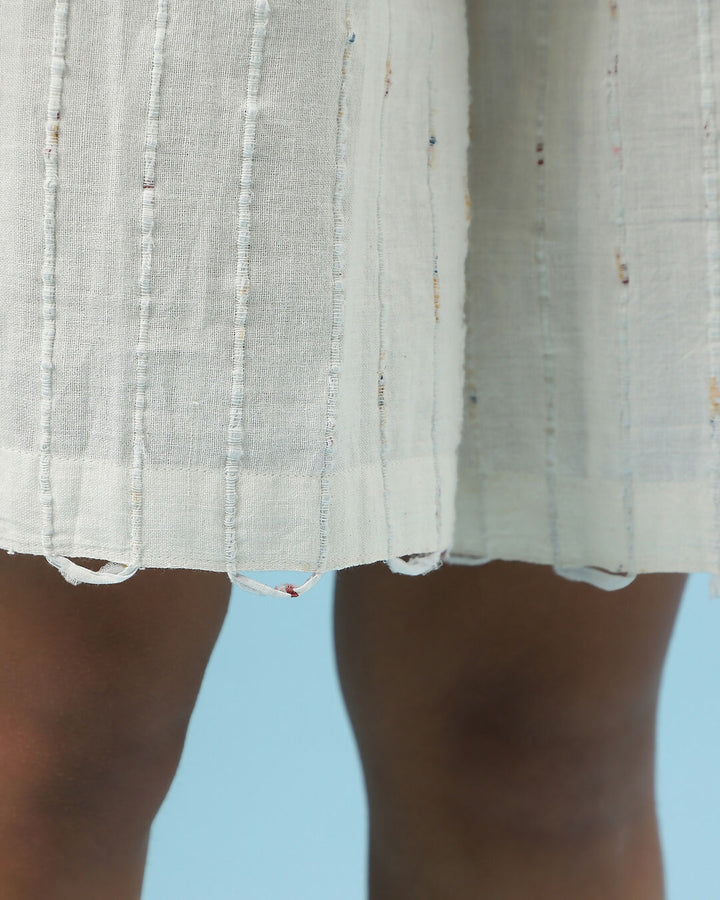 White Edge Shorts