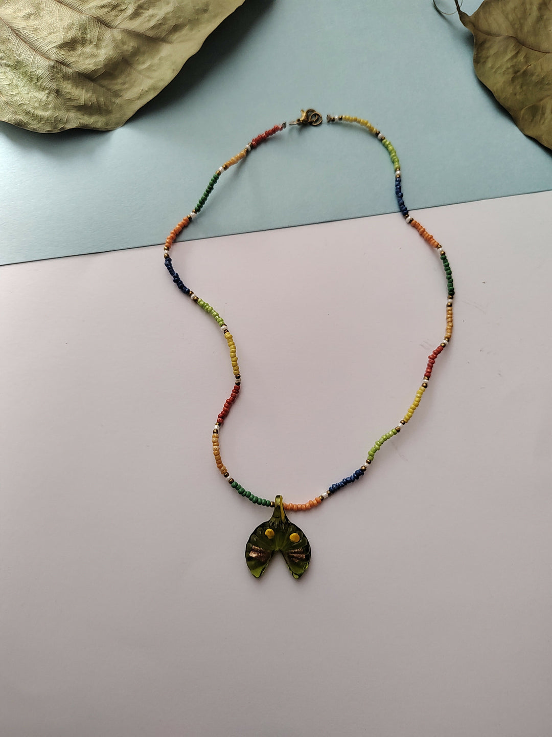 Rainbow Nest Necklace