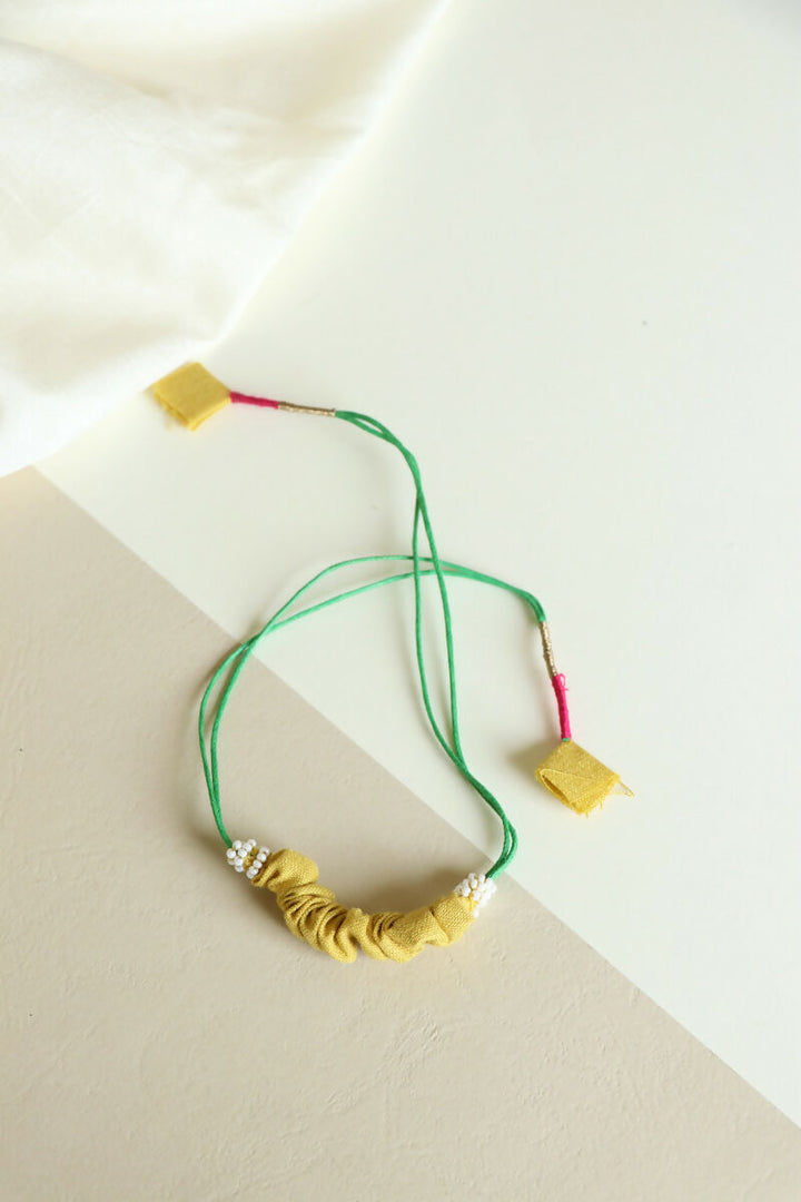 Peela Resham Rakhi
