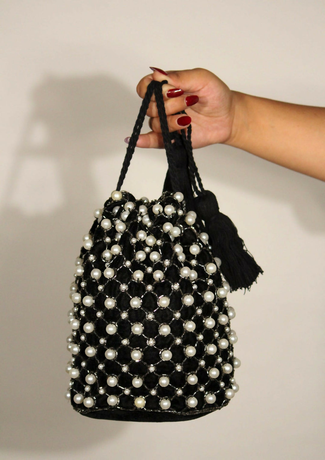 Symmetra Beaded Bag