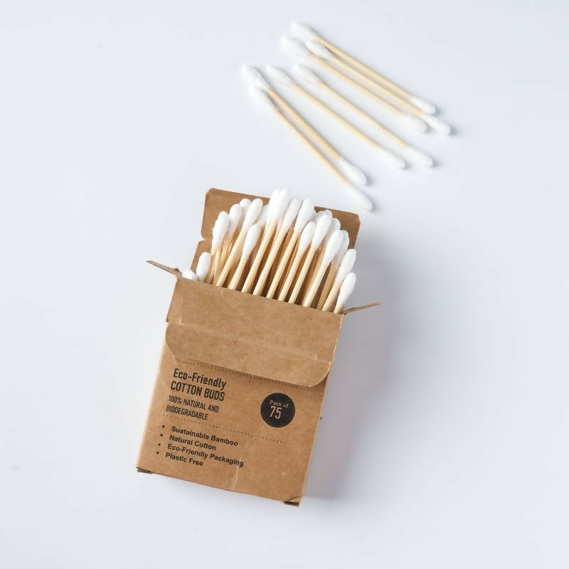 Bamboo Cotton Buds (Set of 2)