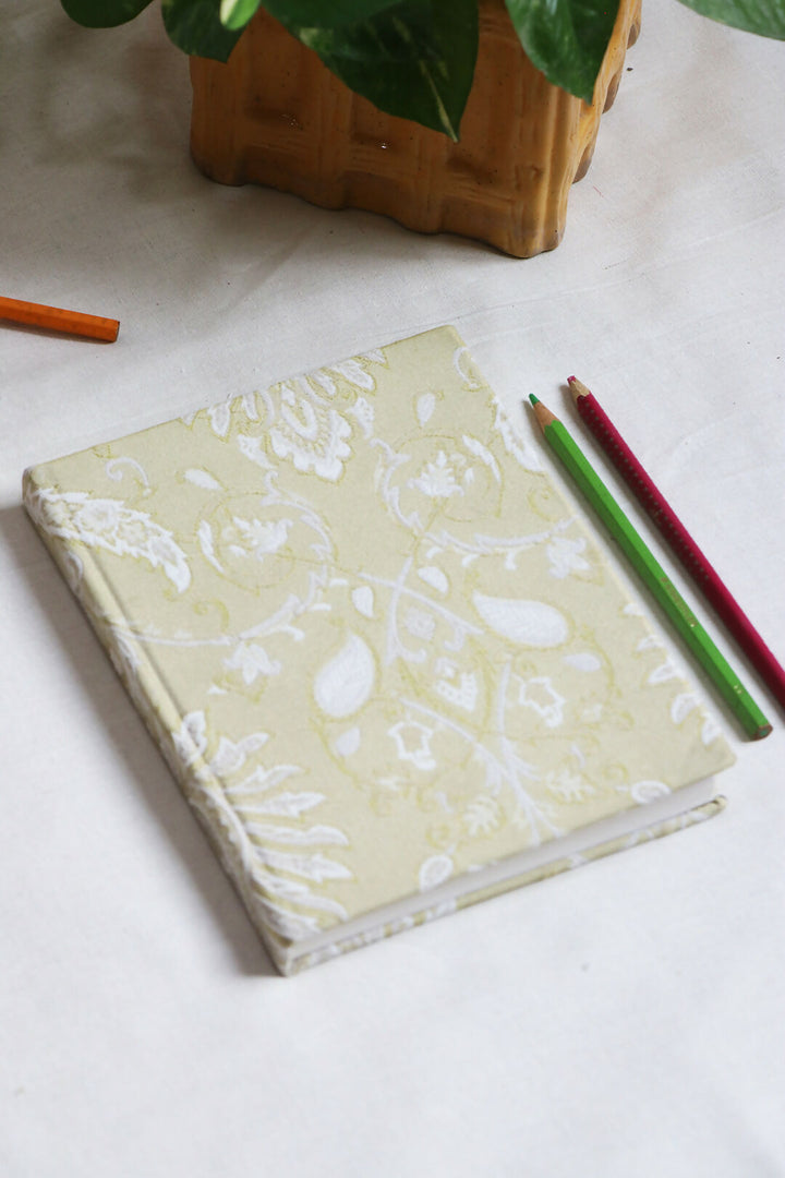 Beauty of green notebook