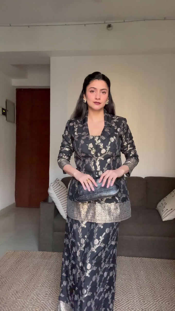 Midnight Elegance Co-Ord Set