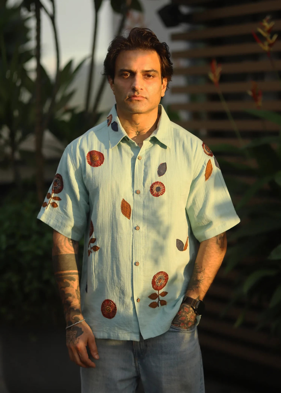 'Baag' Unisex Applique Shirt