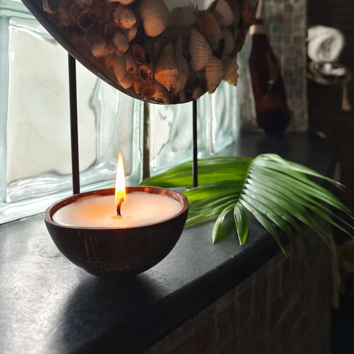 Coconut Shell Soy Wax Candle
