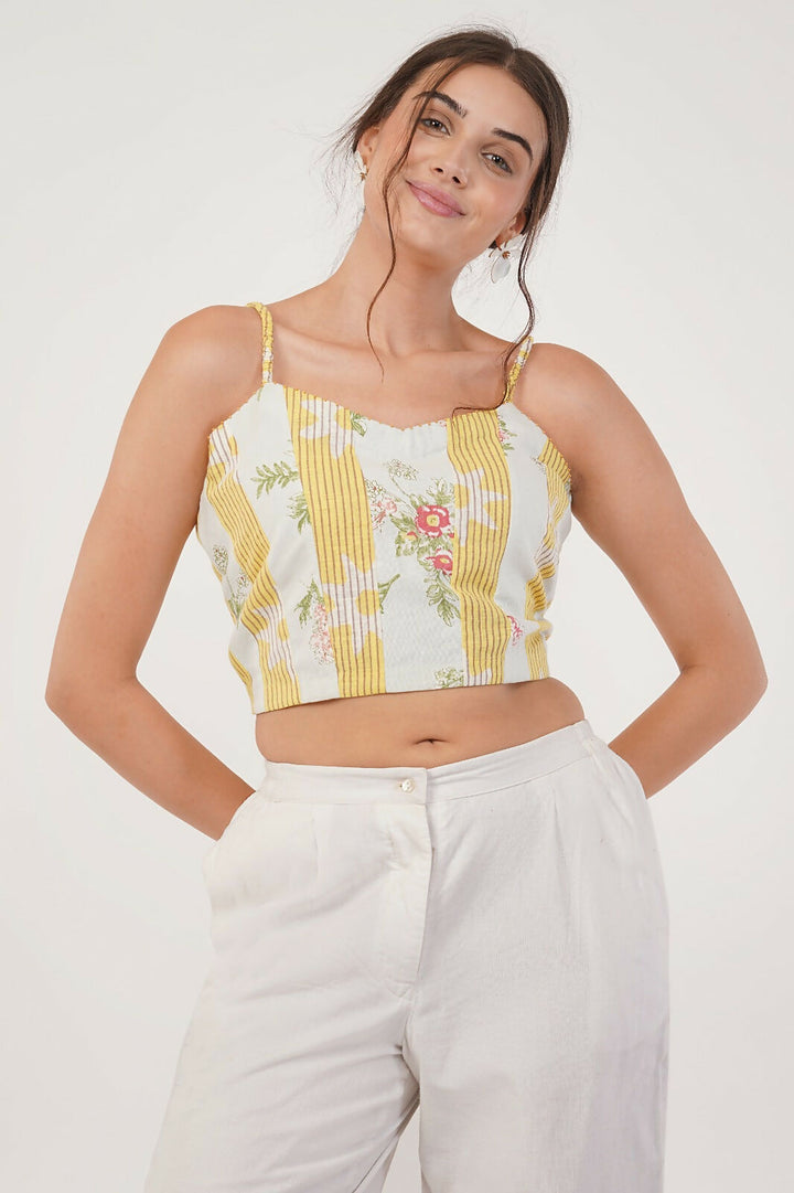 Sunshine Gleam Cotton Bralette
