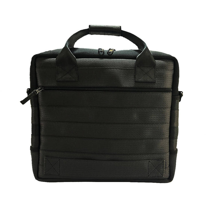 Noir Pilot's Everyday Laptop Bag in All Black