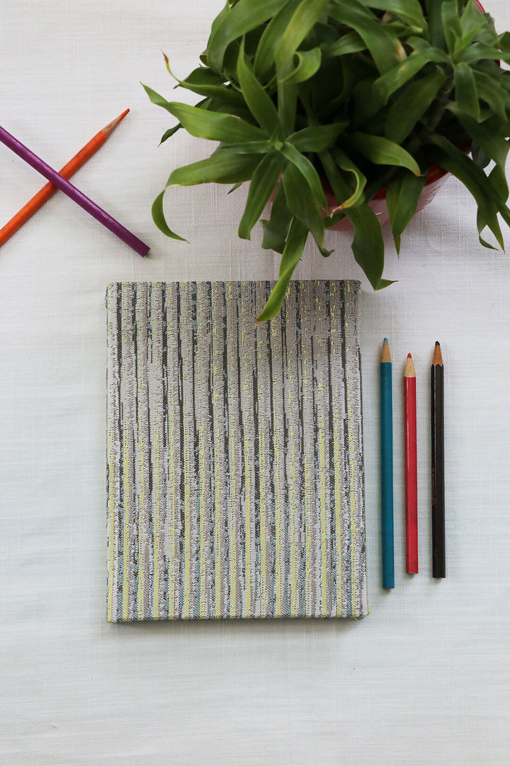 Grey Stripes Notebook