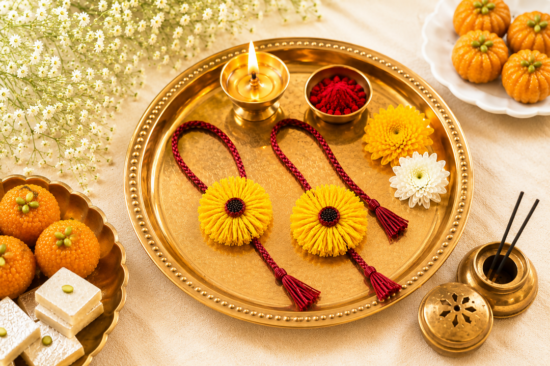 Sunflower Bloom Rakhi