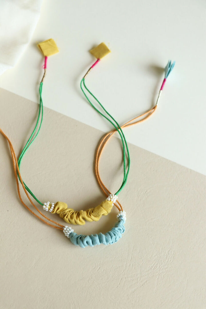 Basanti Rakhi - Set of 3