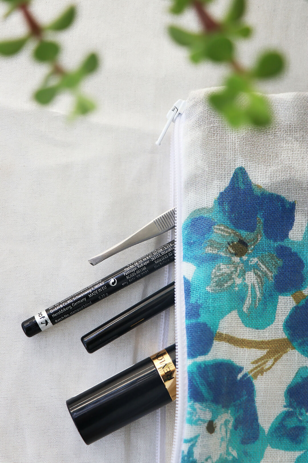 Beautiful Blue Printed Multipurpose Pouch