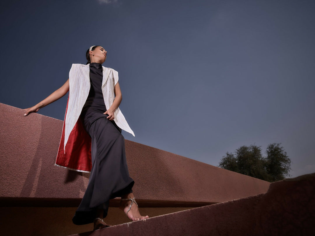 The Ivory Shazia Cape