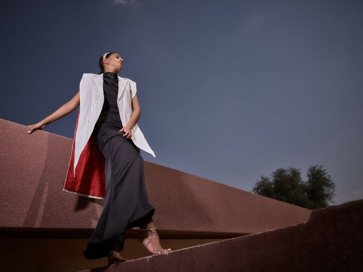 The Ivory Shazia Cape