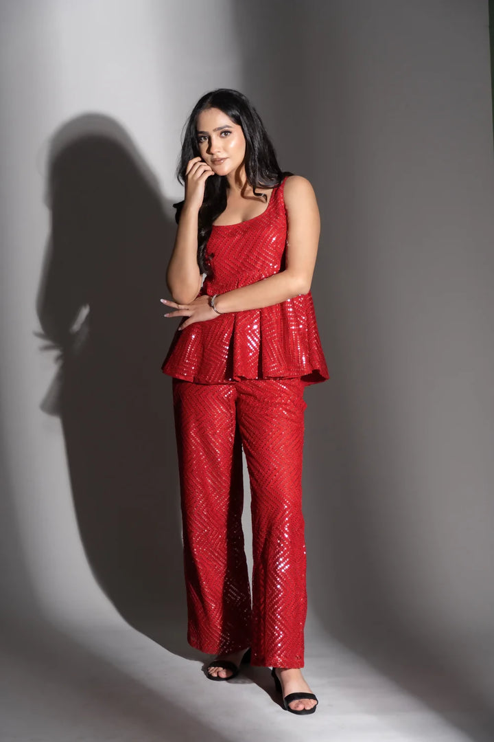 Rooh Sparkle Sequin Set