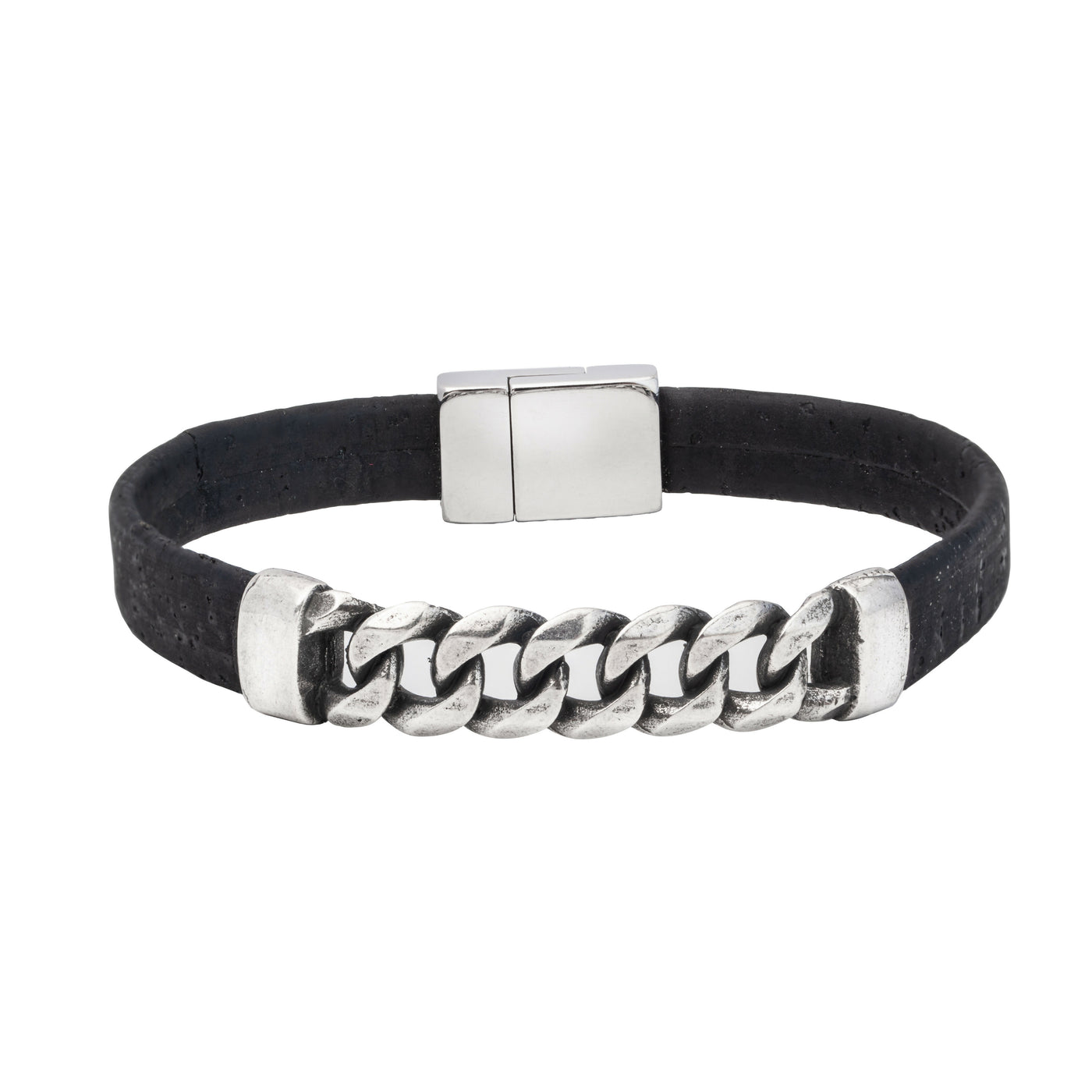 SteelLink Elegance Cork Bracelet