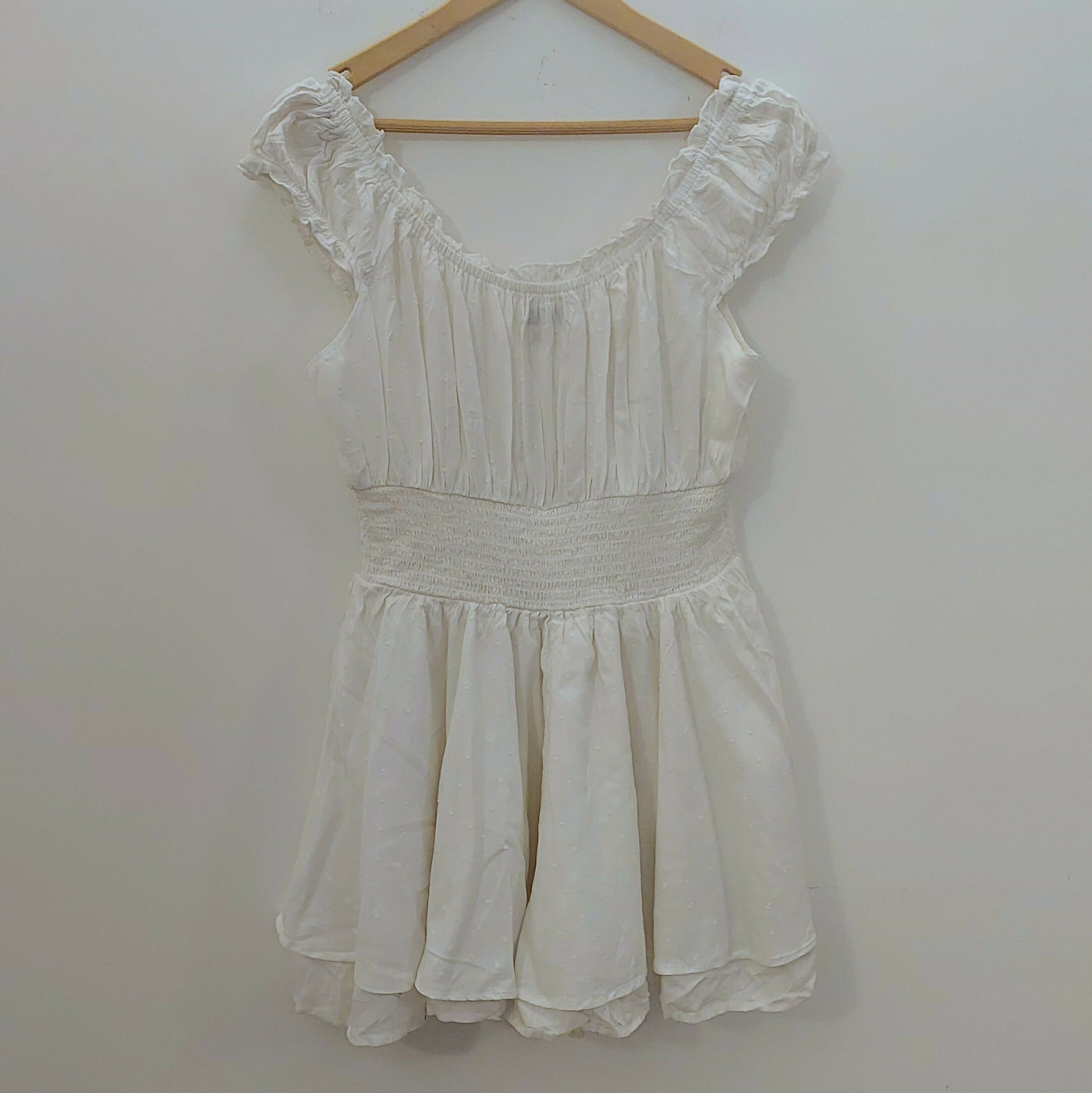 White Short Dress
